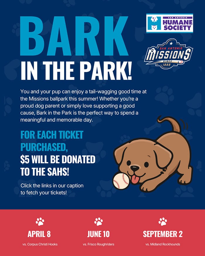 SA Missions Bark in the Park